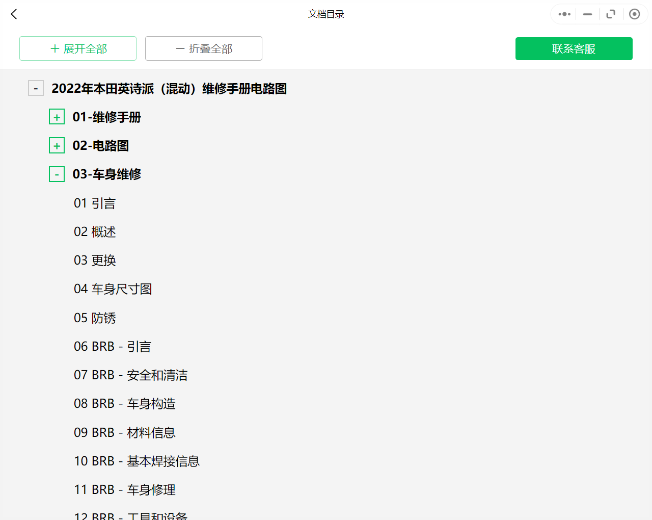 本田汽車維修手冊電路圖